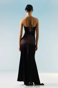 chocolate-italian-structured-satin-bandeau-maxi-dress (1)